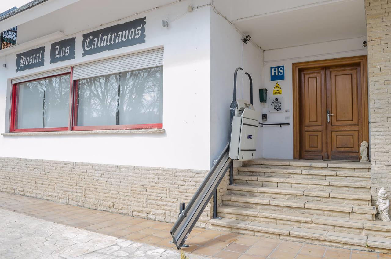 Hostal Los Calatravos Alcaniz Exterior photo